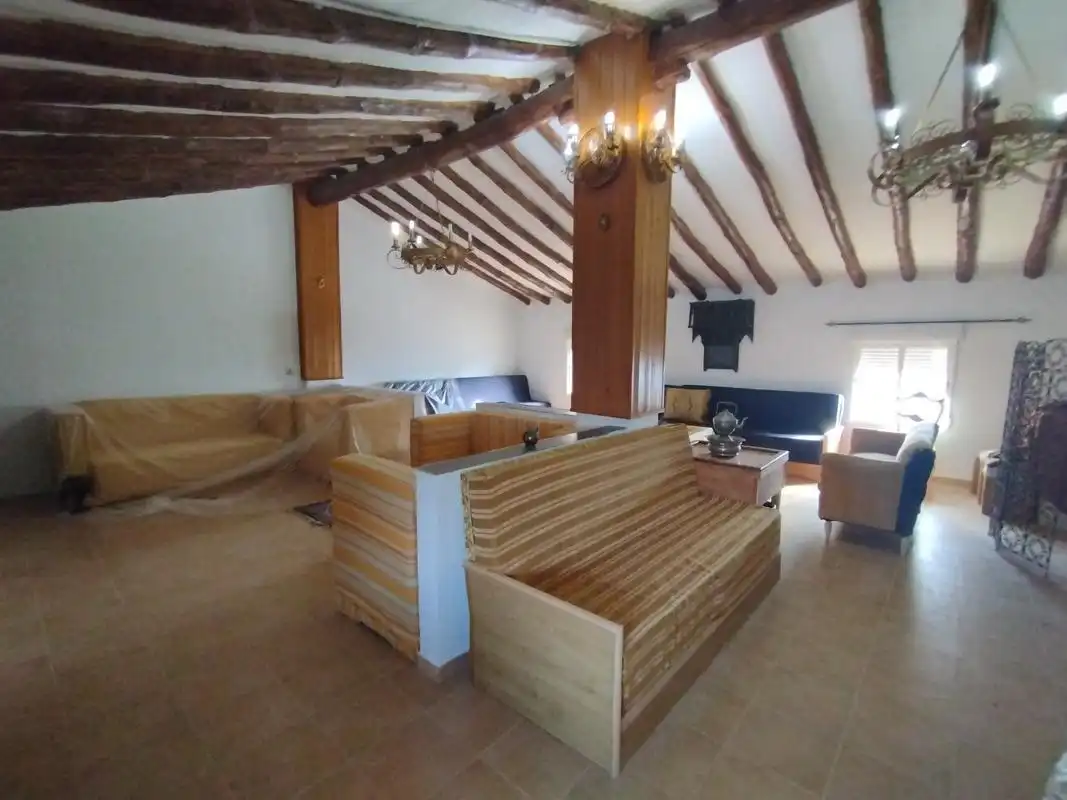 Wohnzimmer von Haus oder Chalet zum Verkauf in Gelsa mit Heizung, Privatgarten und Terrasse