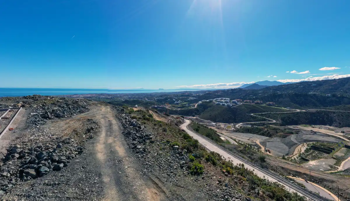 Vista exterior de Planta baja en venta en Benahavís con Aire acondicionado, Jardín privado y Terraza