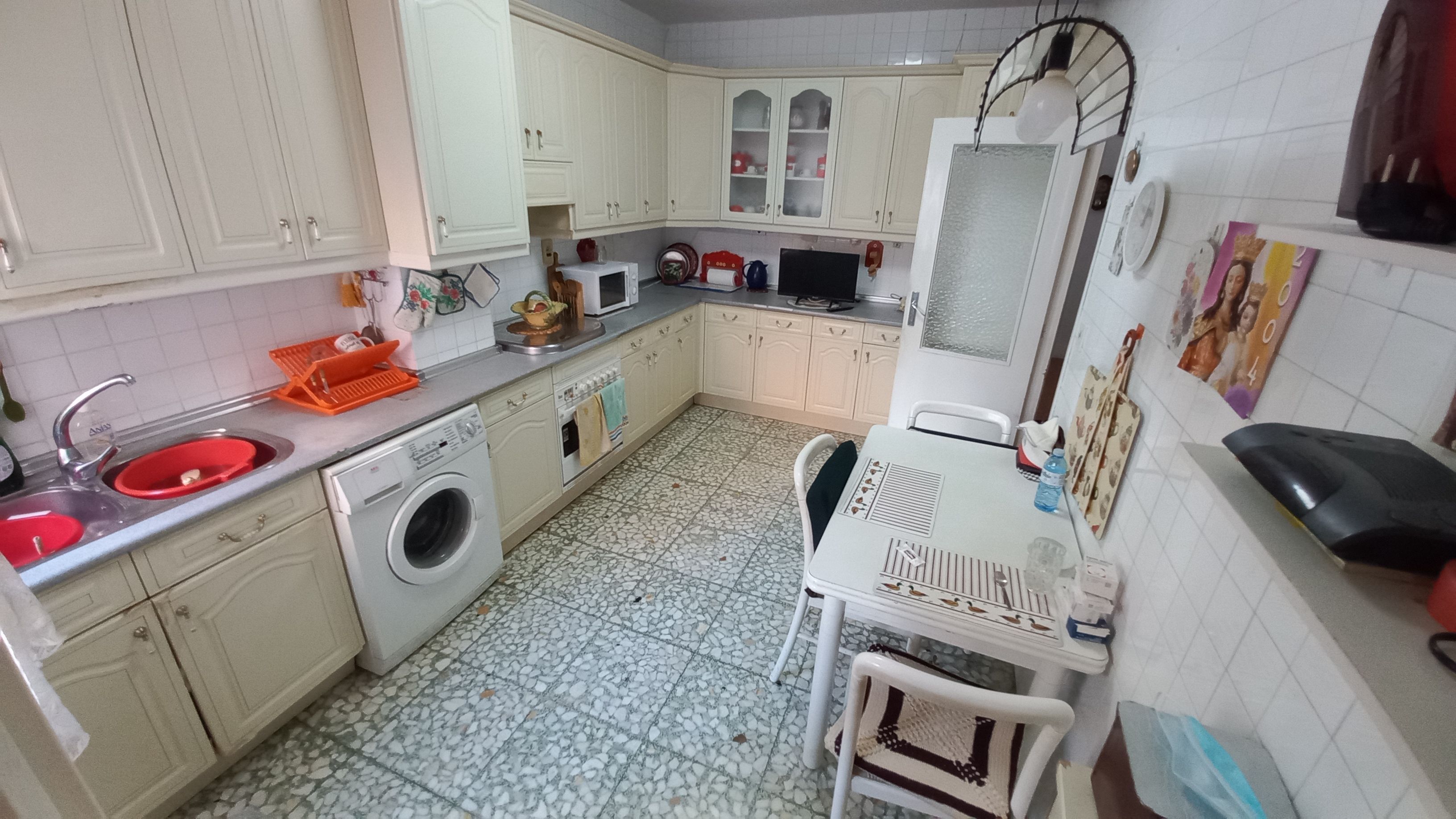 Kitchen of Flat for sale in Zamora Capital   with Terrace and Storage room