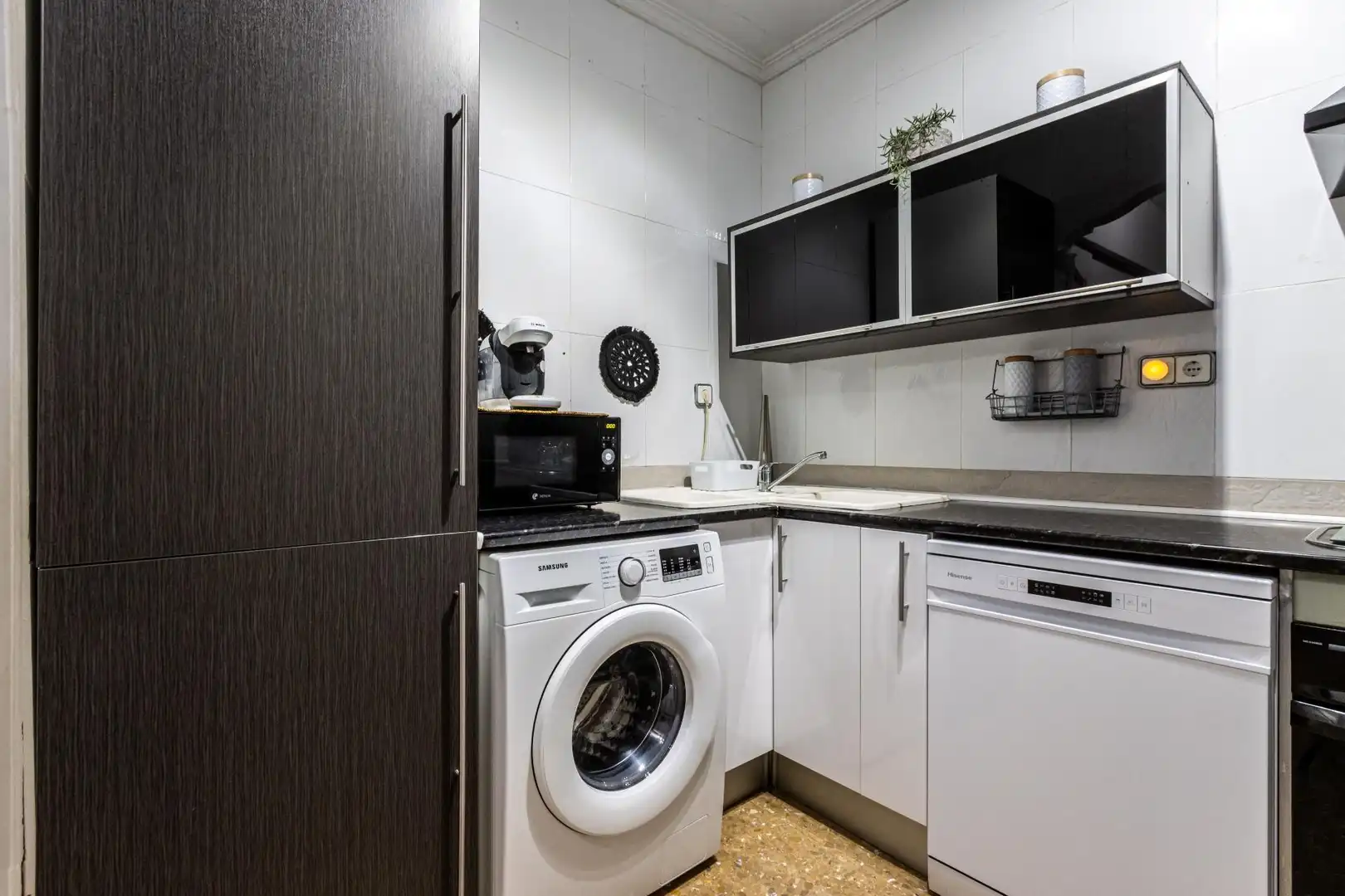 Kitchen of Flat for sale in Sabadell  with Heating, Storage room and Balcony
