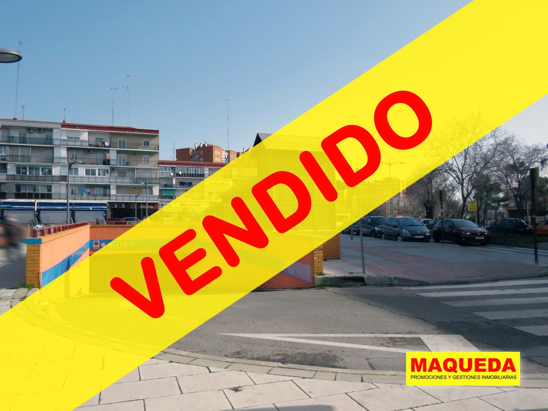 Vista exterior de Garaje en venta en Alcorcón