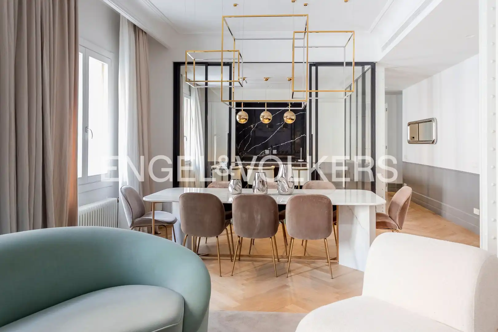 Esszimmer von Wohnung zur Miete in Chamberí