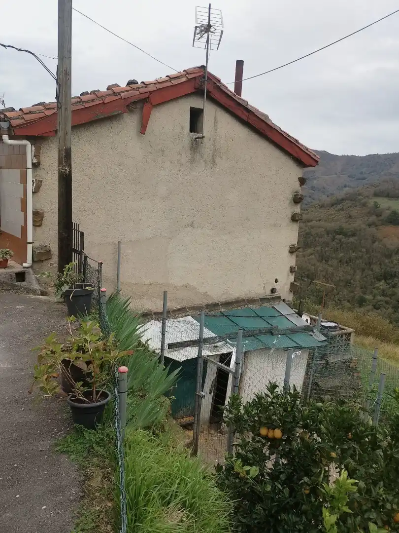 Außenansicht von Einfamilien-Reihenhaus zum Verkauf in Langreo mit Heizung, Parkett und Terrasse