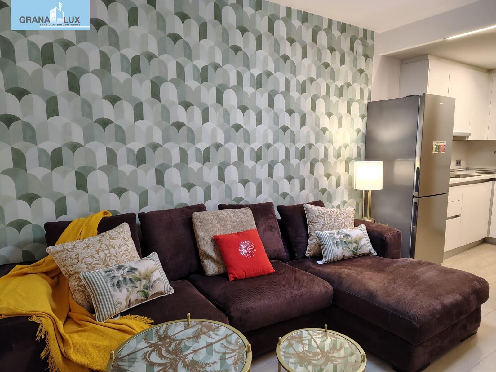 Living room of Flat to rent in  Granada Capital  with Air Conditioner and Heating