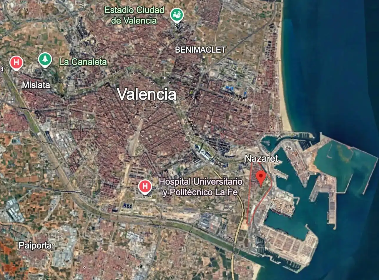 Vista exterior de Planta baja en venta en Valencia