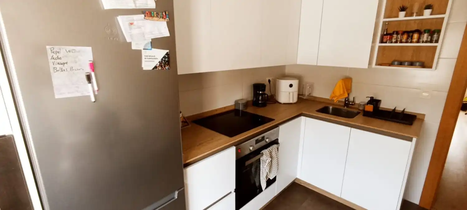 Cocina de Piso en venta en Gijón  con Terraza