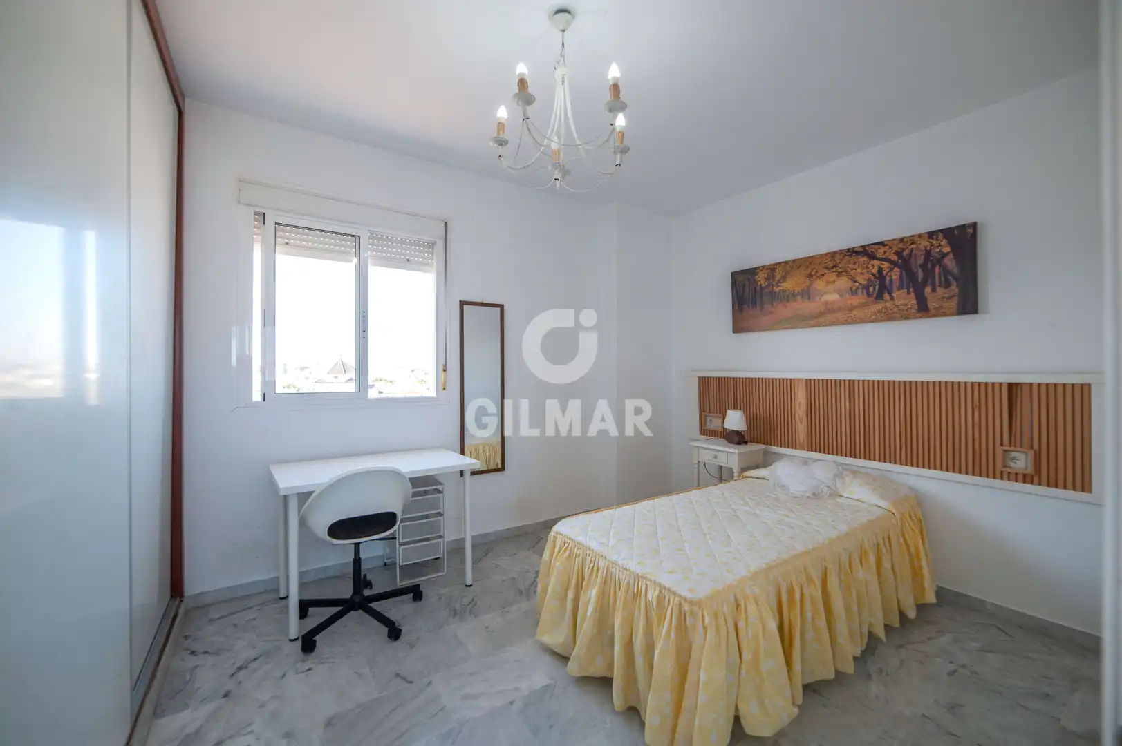 Schlafzimmer von Maisonette zur Miete in Sevilla mit Heizung und Möbliert