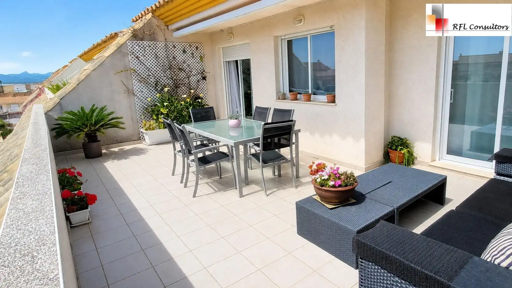 Terraza de Ático en venta en Torreblanca con Aire acondicionado, Jardín privado y Terraza