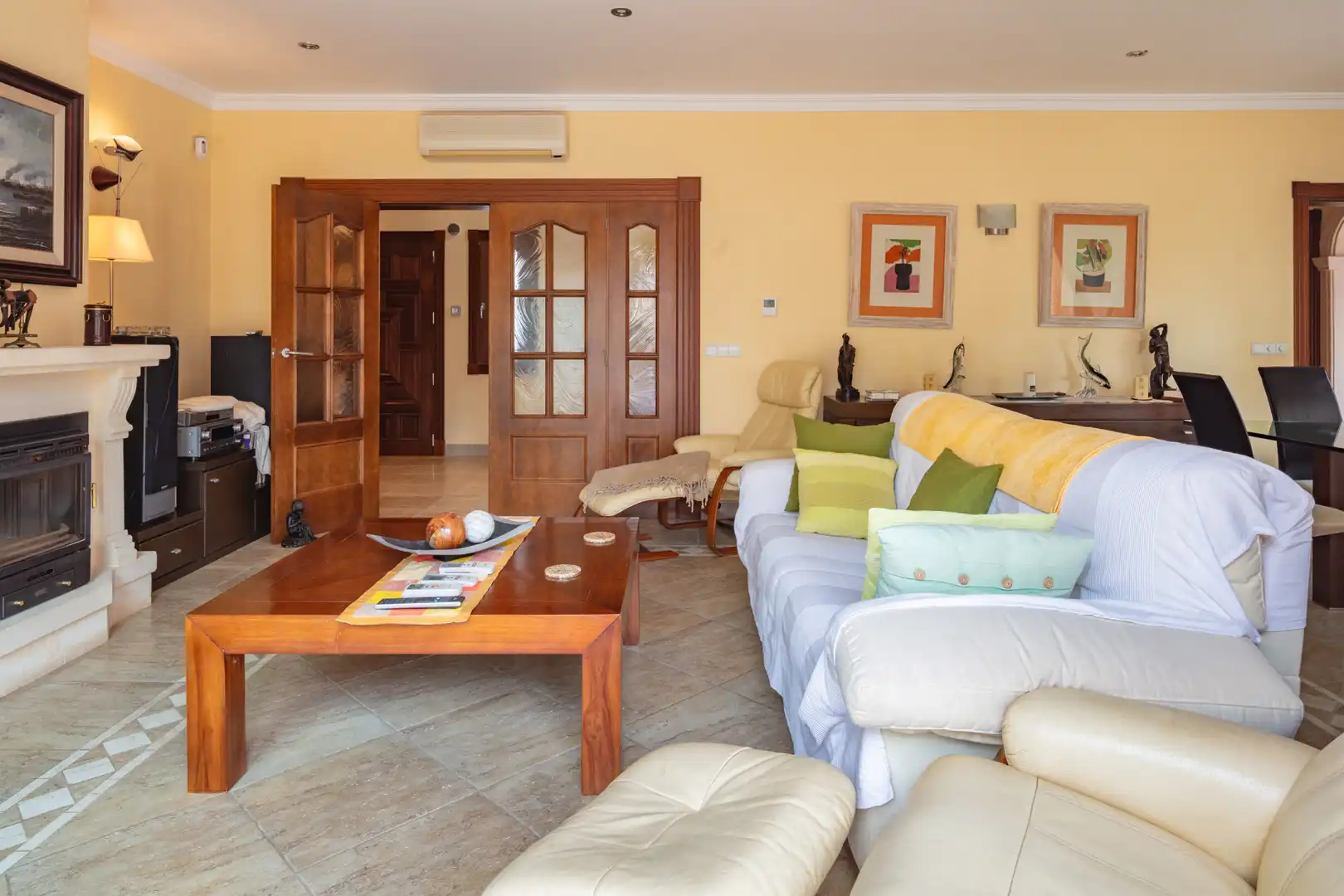 Living room of Houses for sale in Jávea / Xàbia  with Air Conditioner, Private garden and Terrace