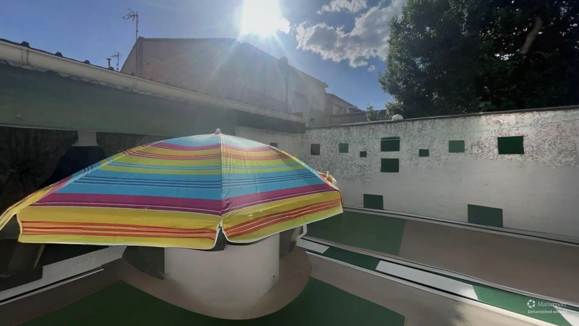 Terraza de Casa adosada en venta en Fuenterrobles con Terraza y Amueblado