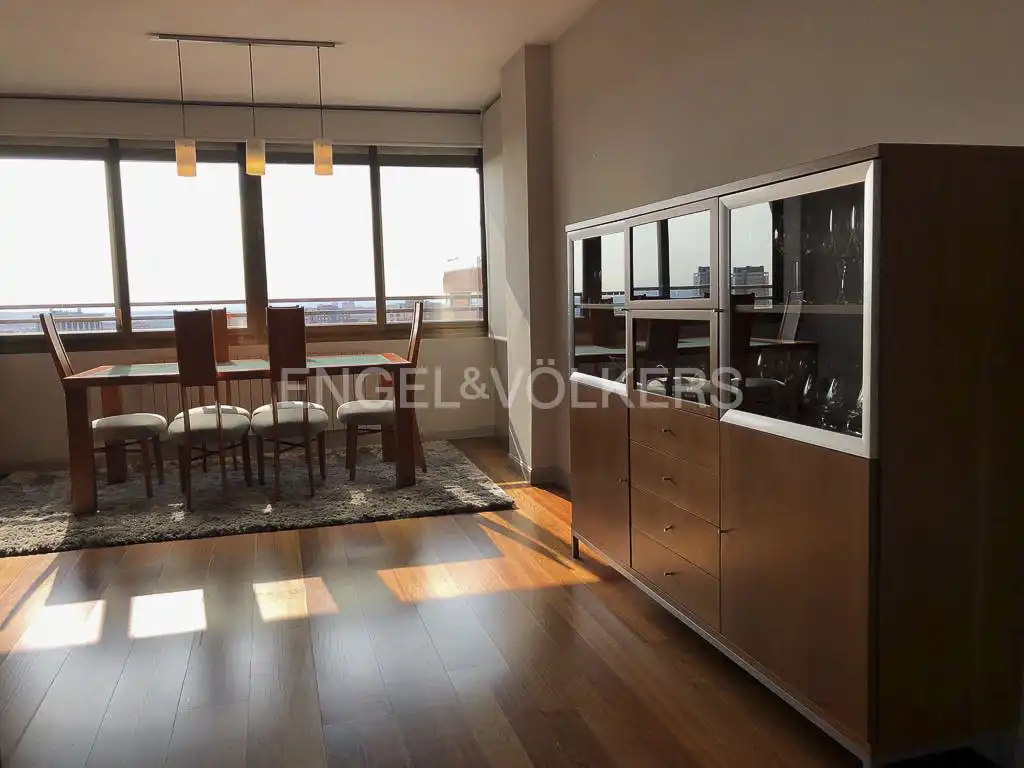 Dining room of Attic for sale in Madrid  with Air Conditioner, Heating and Private garden