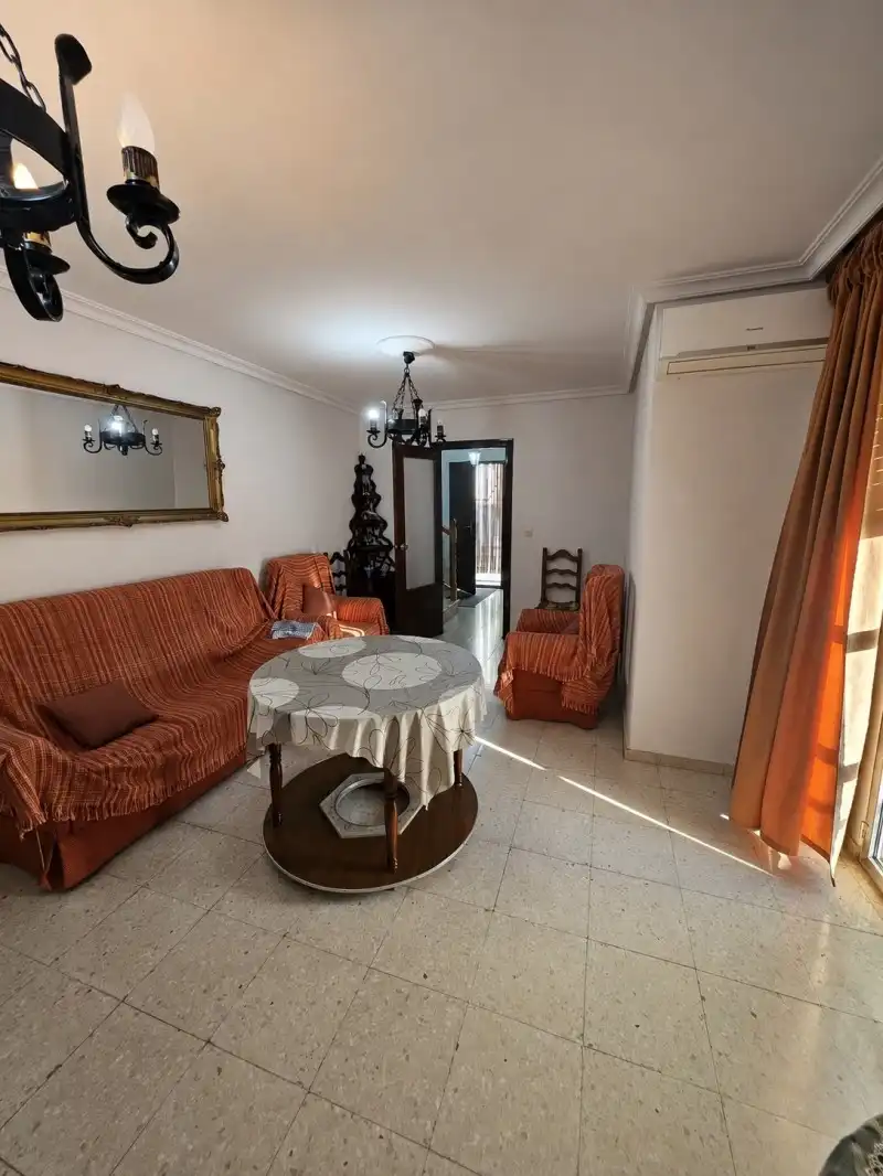 Sala de estar de Piso en venta en Casar de Cáceres con Terraza, Trastero y Balcón