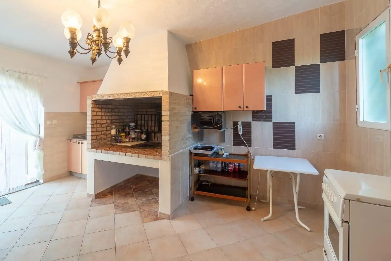 Cocina de Casa o chalet en venta en Beniatjar con Jardín privado, Terraza y Trastero