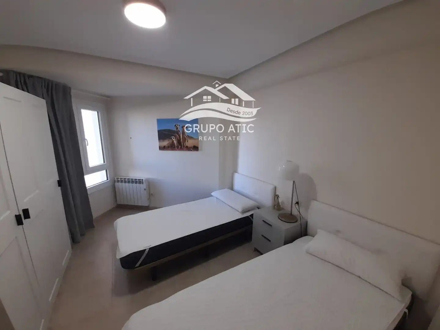 Schlafzimmer von Wohnungen zur Miete in Burriana / Borriana mit Heizung, Abstellraum und Möbliert