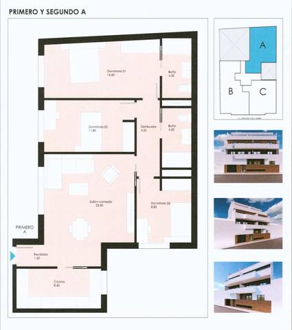 Piso en Venta en Calle Calle Leopoldo Calvo Sotelo, 6 en Parque de San Roque