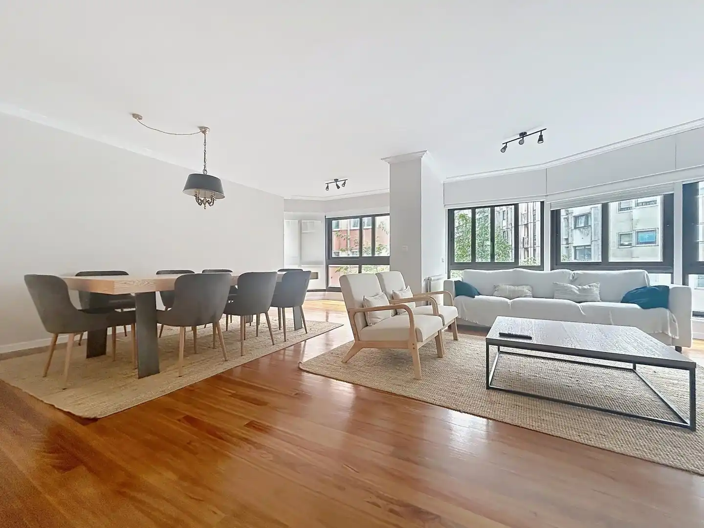 Sala de estar de Piso en venta en Santiago de Compostela 