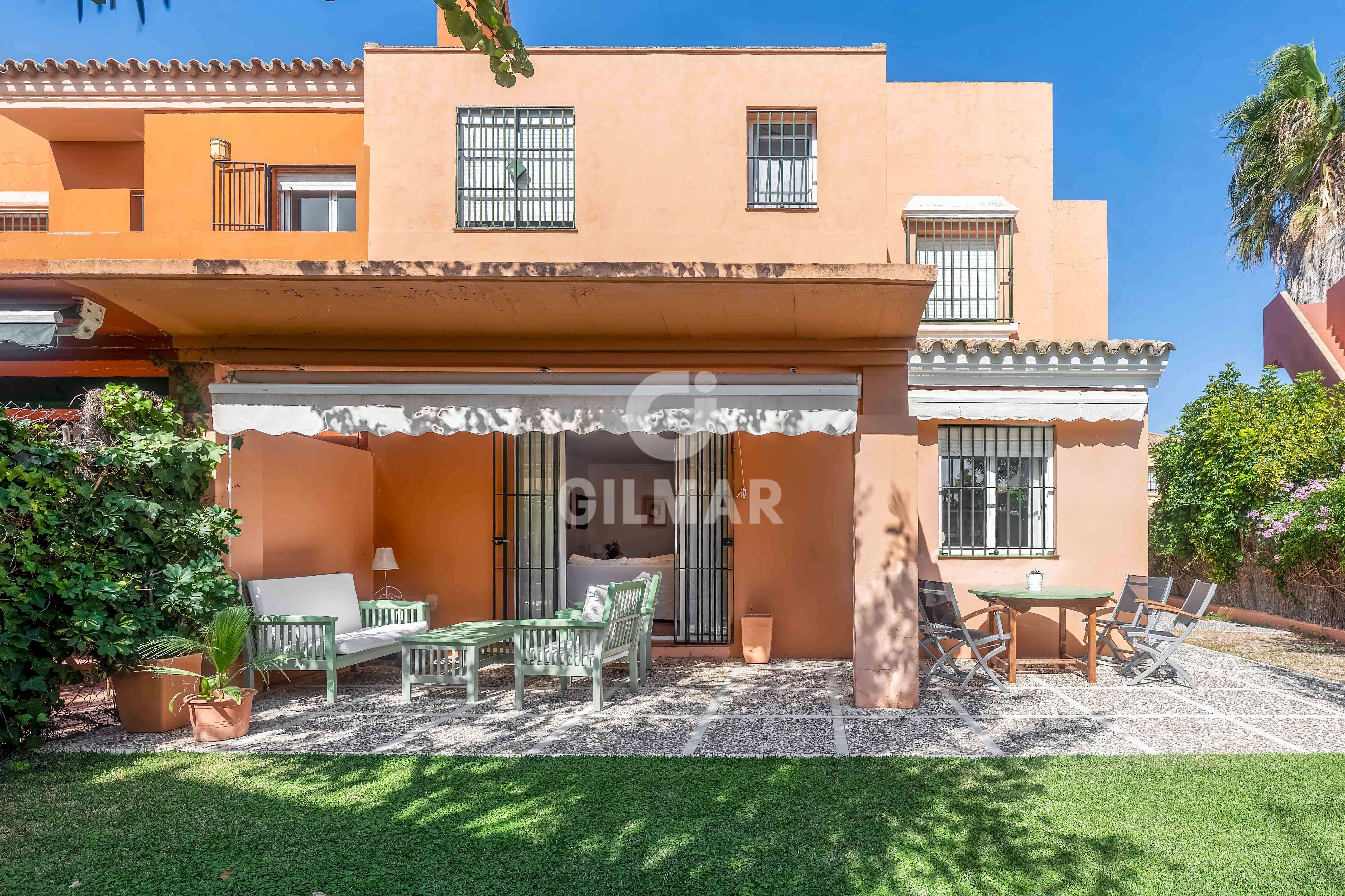 Garden of Single-family semi-detached for sale in El Puerto de Santa María  with Heating and Private garden