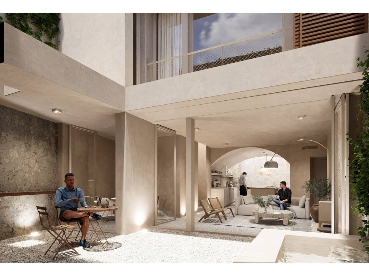 Terrace of Single-family semi-detached for sale in Ventalló  with Air Conditioner, Heating and Private garden