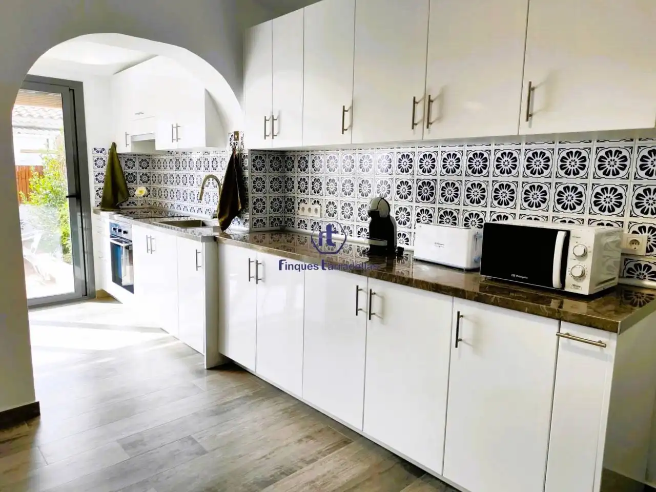 Cocina de Casa adosada en venta en Blanes con Calefacción y Amueblado