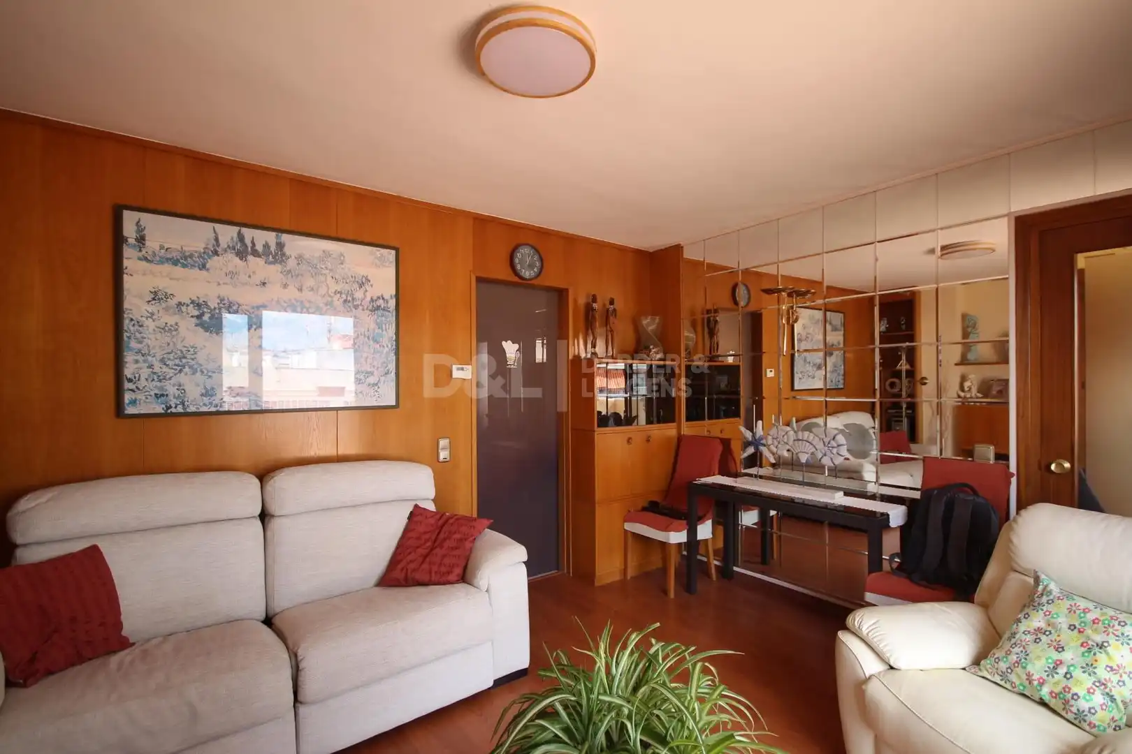 Sala de estar de Ático en venta en Vilanova i la Geltrú con Aire acondicionado, Calefacción y Terraza