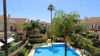 Garden of Single-family semi-detached for sale in Marbella  with Air Conditioner, Terrace and Swimming Pool