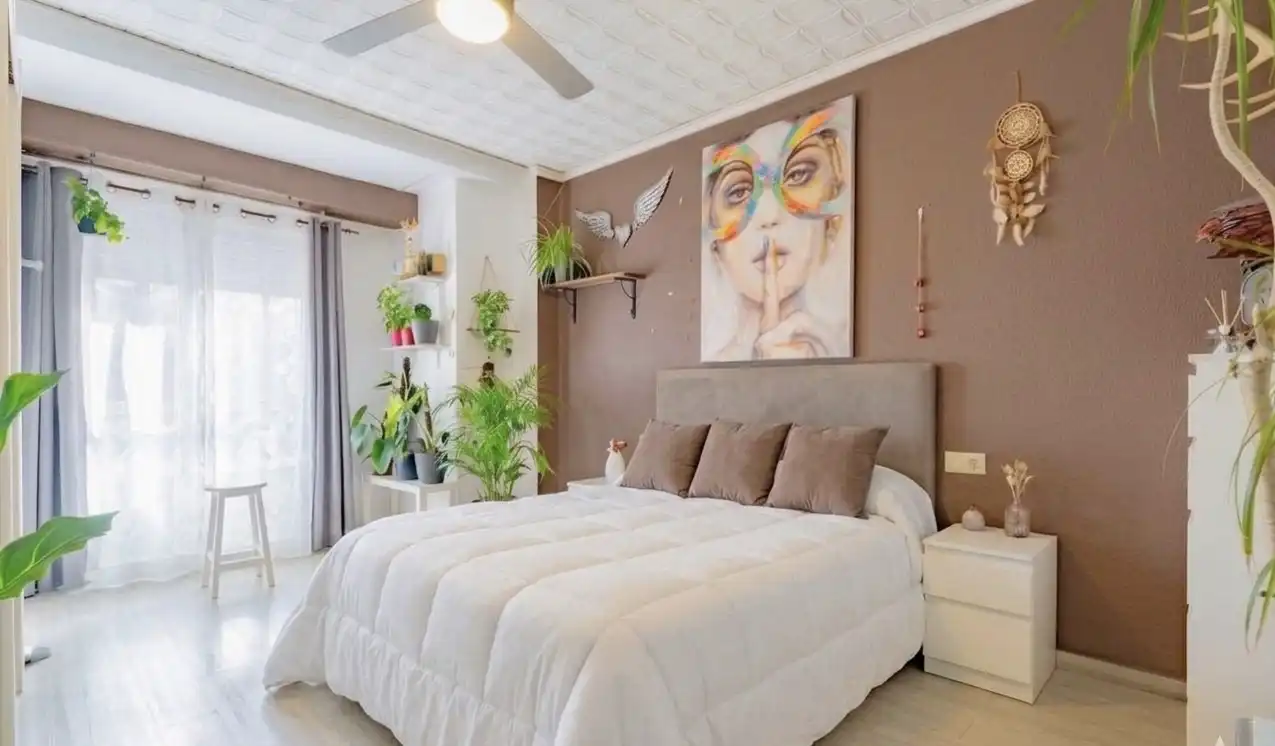 Bedroom of Flat for sale in El Puig de Santa Maria  with Air Conditioner, Heating and Terrace