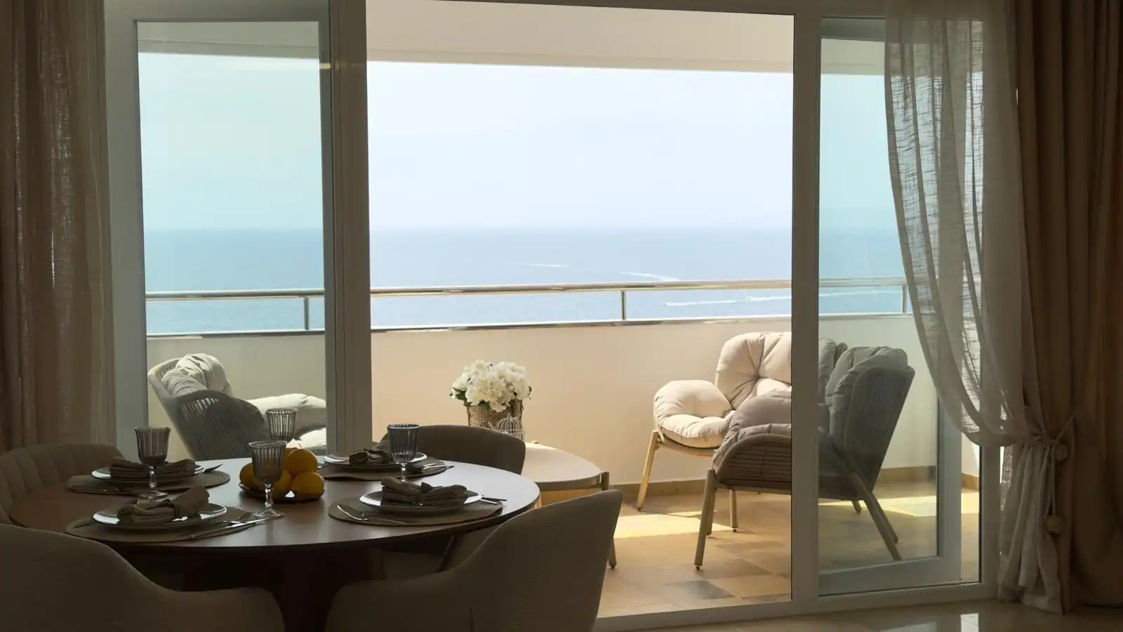 Terrasse von Wohnung zum Verkauf in Benidorm mit Klimaanlage, Heizung und Terrasse