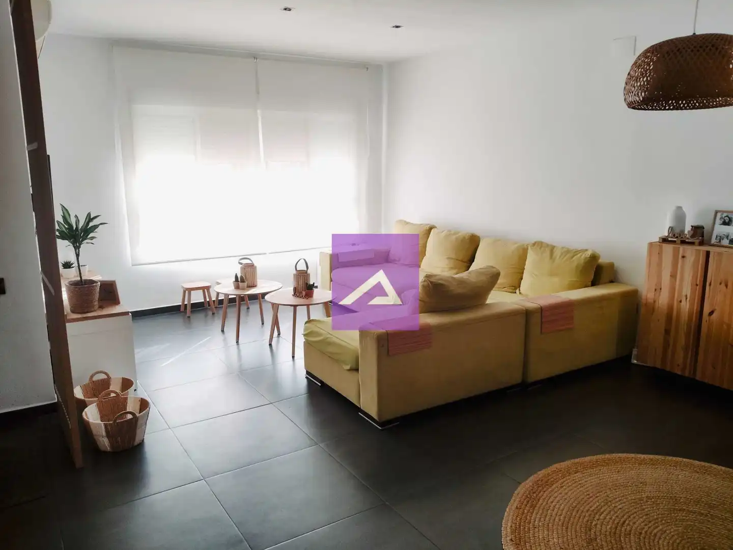 Living room of Detached homes for sale in Benimuslem  with Air Conditioner, Terrace and Balcony