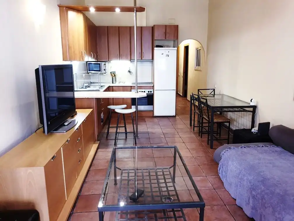 Kitchen of Flat for rent in  Barcelona Capital