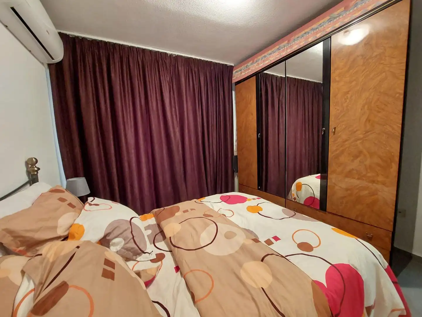 Bedroom of Flat for rent in Alicante / Alacant  with Air Conditioner and Furnished