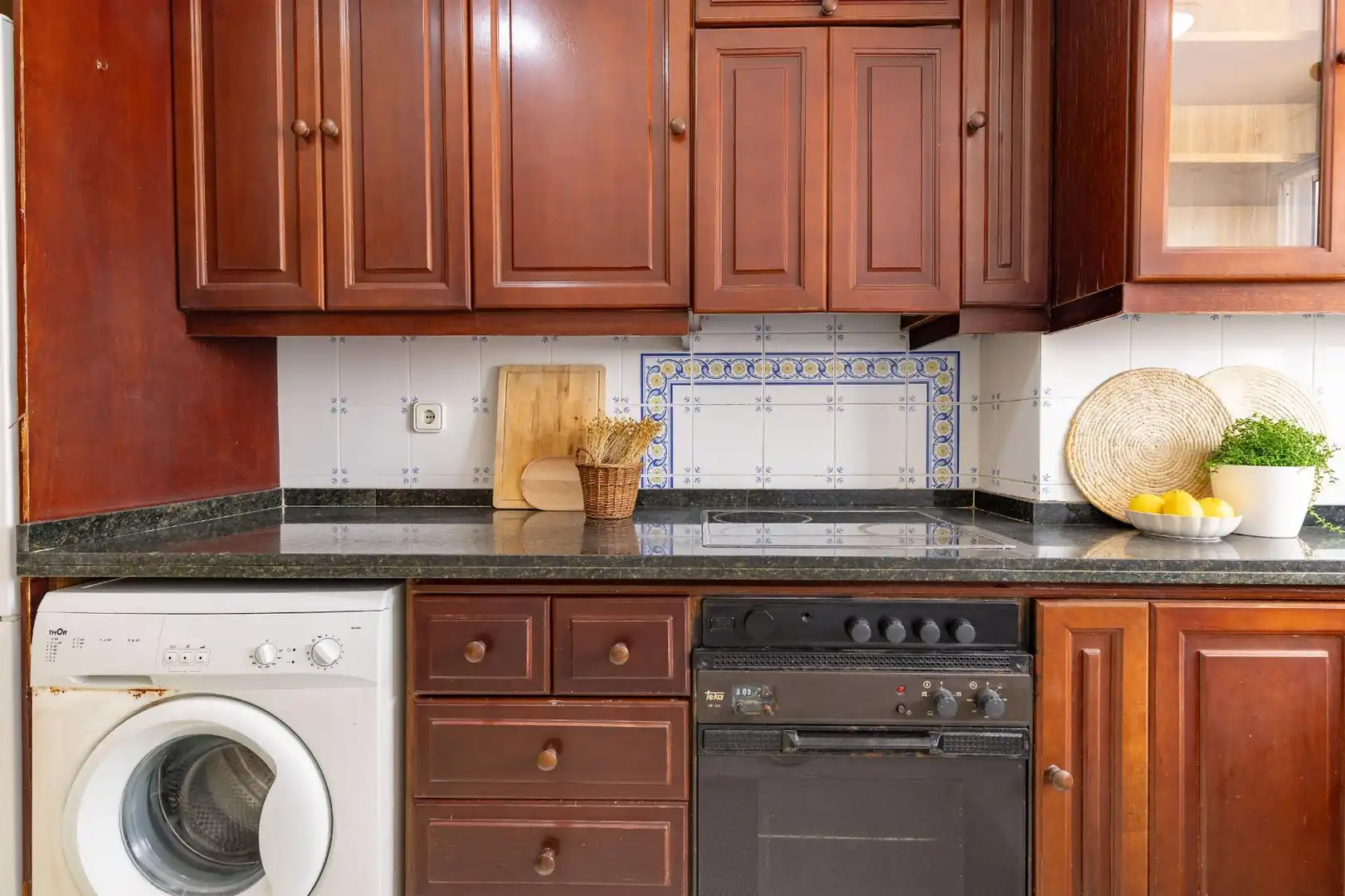 Cocina de Apartamento en venta en Valencia con Jardín privado y Piscina comunitaria