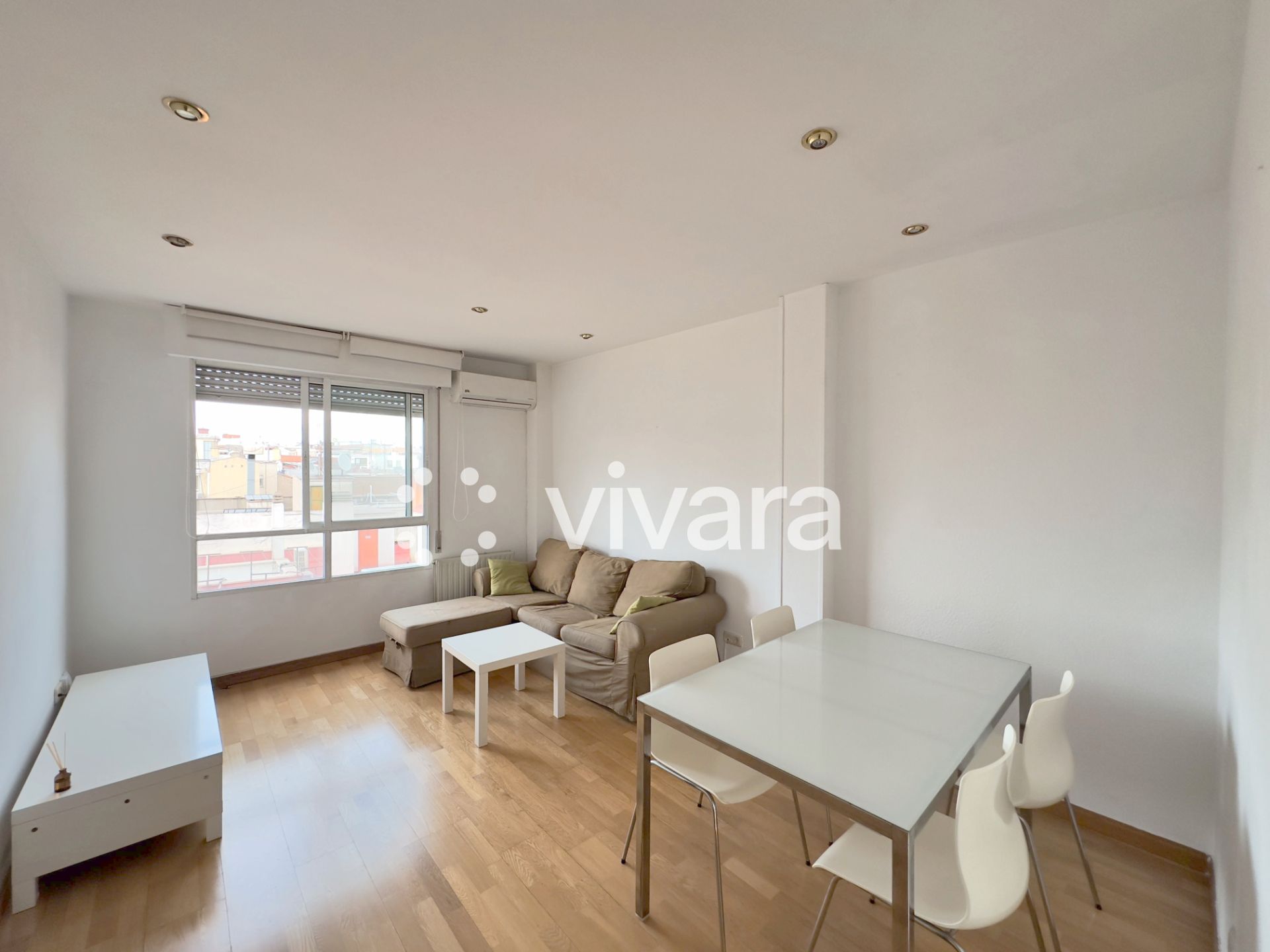 Bedroom of Flat to rent in  Madrid Capital  with Air Conditioner, Furnished and Oven