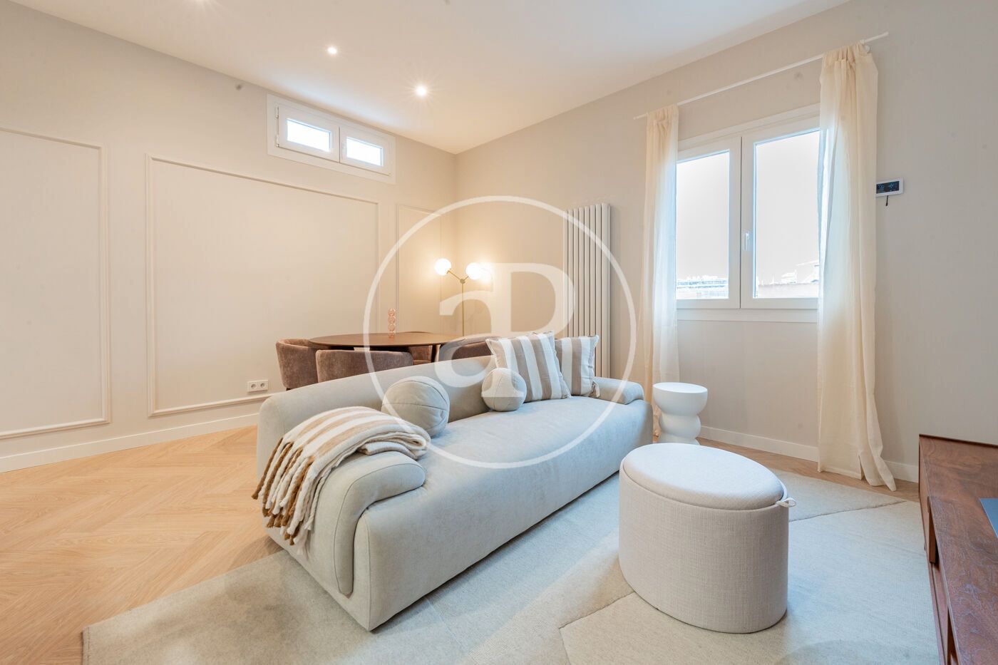 Sala de estar de Piso en venta en  Madrid Capital con Aire acondicionado, Calefacción y Trastero