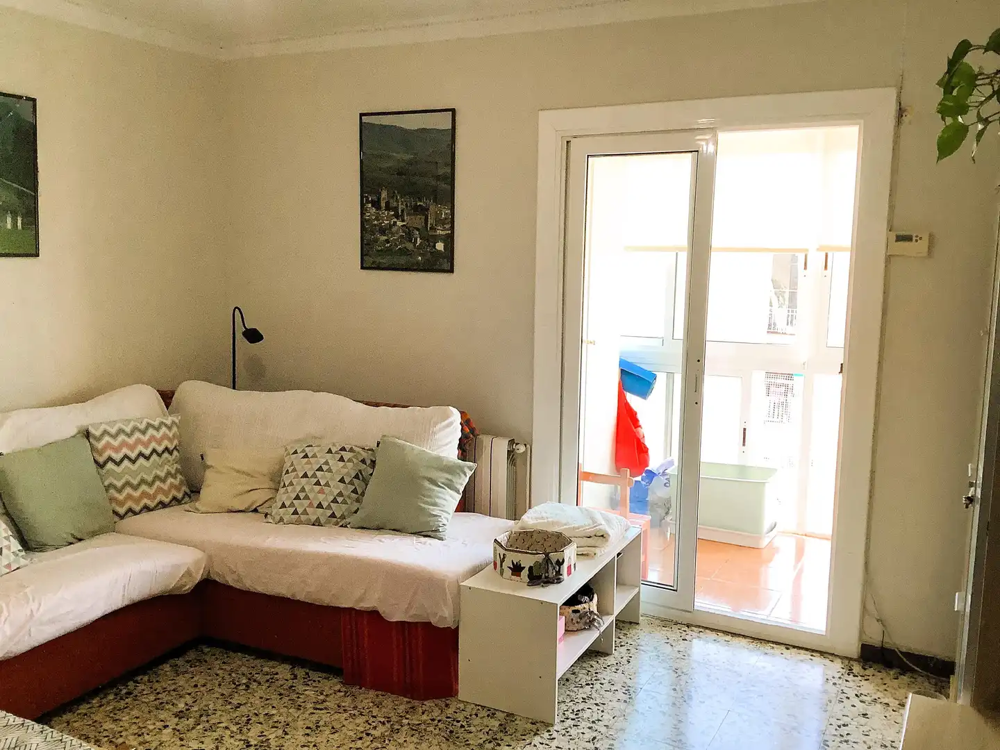 Living room of Flat for sale in El Masnou  with Heating and Balcony