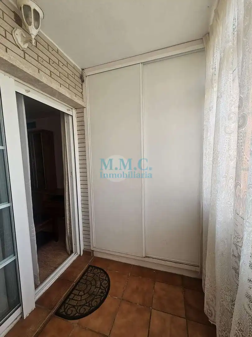Bedroom of Flat for sale in Roquetas de Mar  with Air Conditioner, Terrace and Furnished