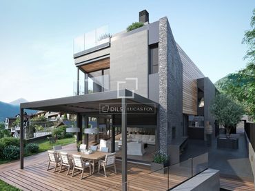 Villa con balcone in vendita a Centro