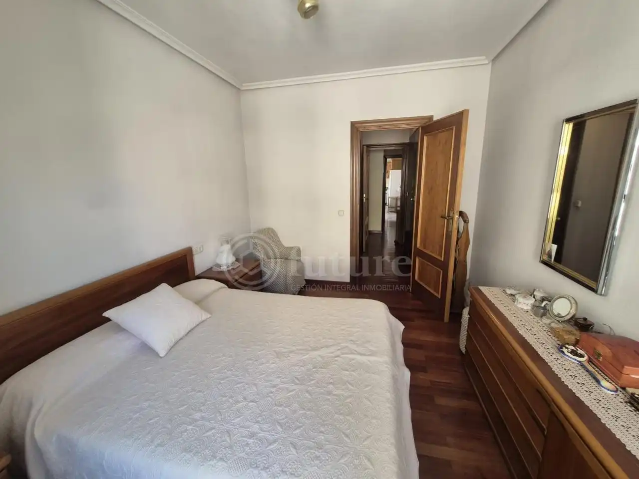 Bedroom of Flat for sale in Salamanca  with Heating, Terrace and Furnished