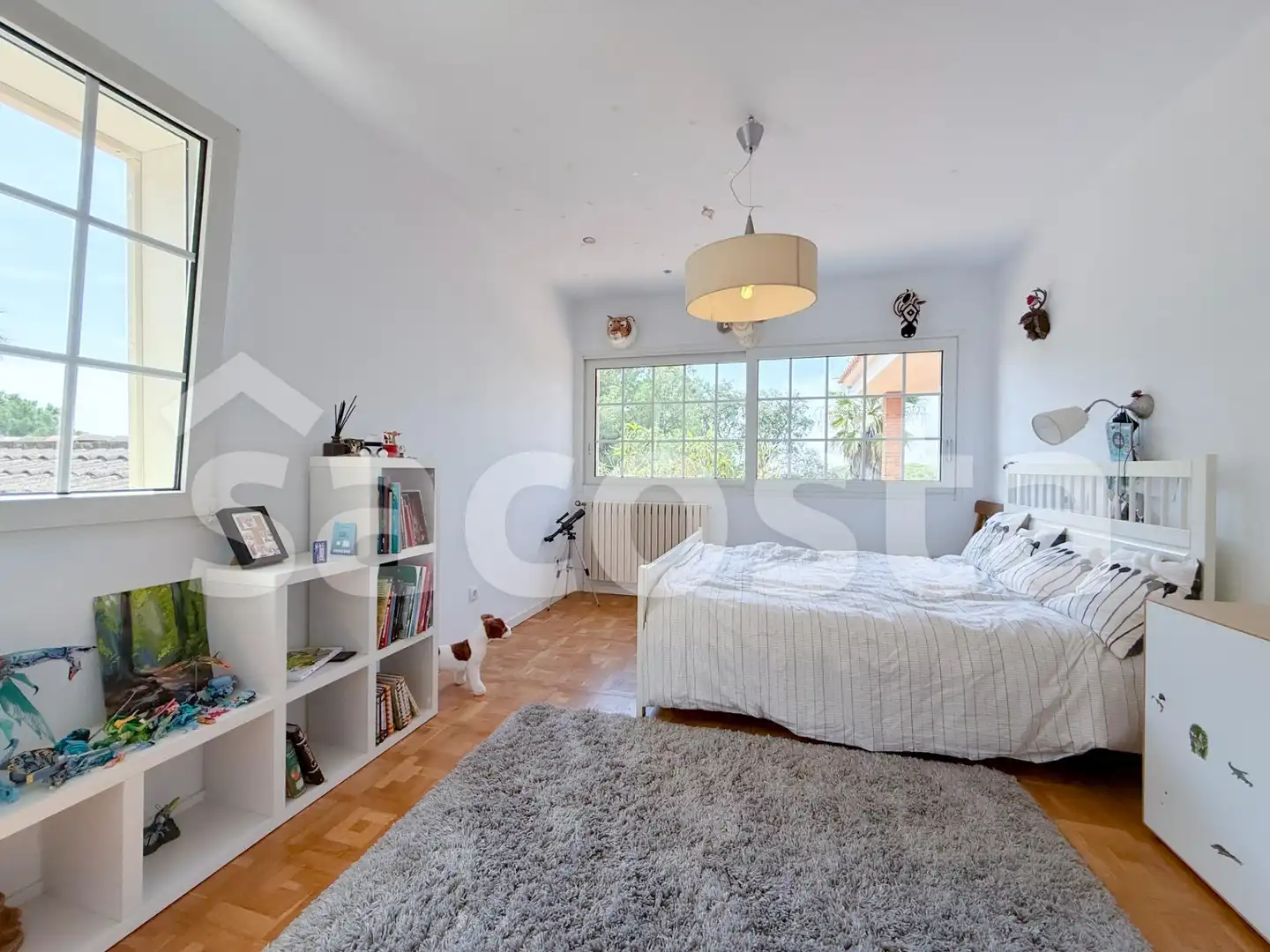 Dormitori de Casa o xalet en venda en Lloret de Mar amb Calefacció, Jardí privat i Parquet