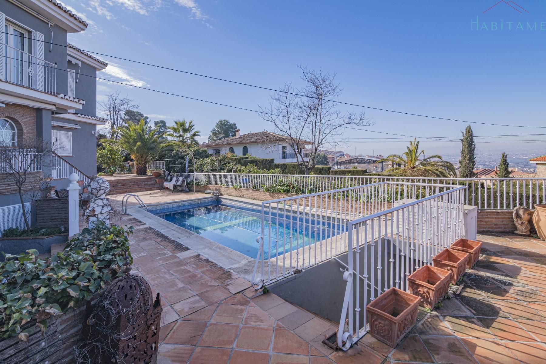 Swimming pool of House or chalet for sale in Cájar  with Storage room, Swimming Pool and Alarm