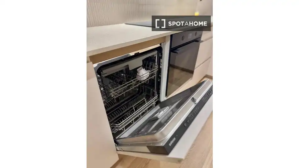 Cocina de Piso de alquiler en Santa Coloma de Gramenet con Aire acondicionado, Calefacción y Amueblado