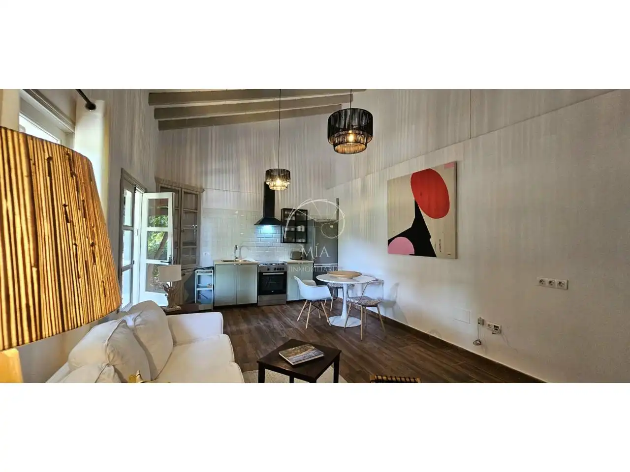 Living room of Country homes for rent in Alaró  with Private garden, Terrace and Furnished