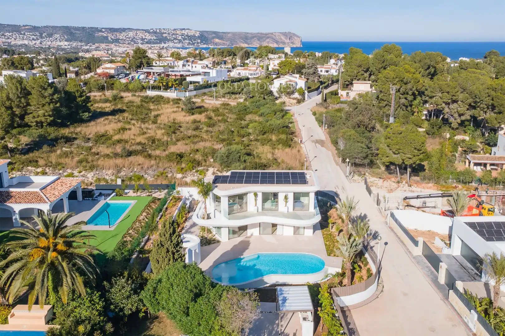 Exterior view of Houses for sale in Jávea / Xàbia  with Air Conditioner, Private garden and Terrace