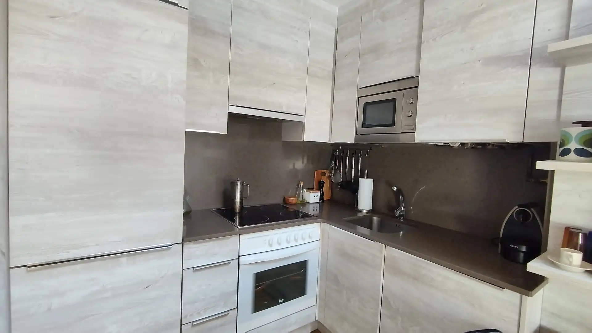 Kitchen of Flat for sale in Huesca  with Air Conditioner and Heating