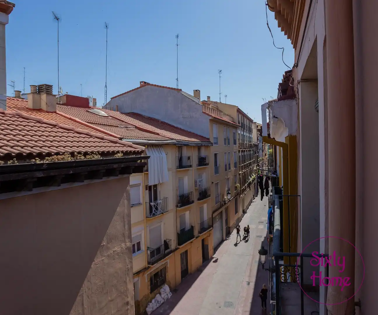 Vista exterior de Pis en venda en Zaragoza amb Calefacció, Parquet i Traster
