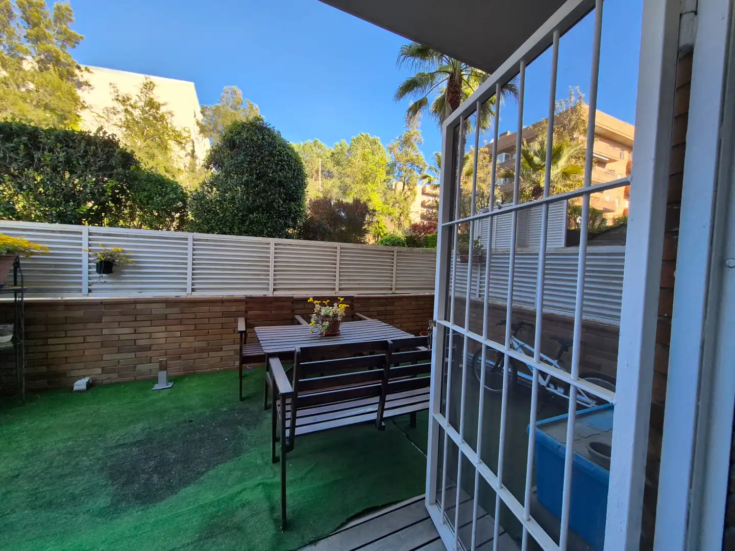 Terrace of Flat for sale in Rubí  with Air Conditioner, Parquet flooring and Terrace