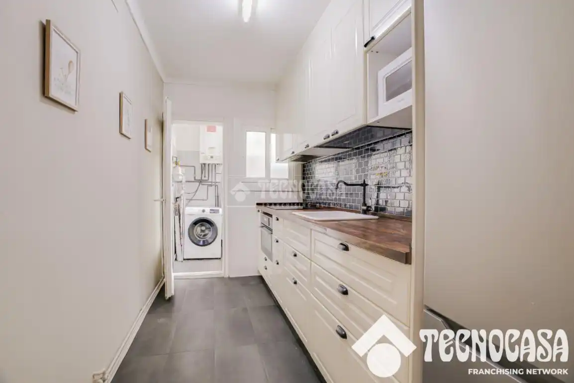 Cocina de Piso en venta en Barcelona con Aire acondicionado, Calefacción y Parquet