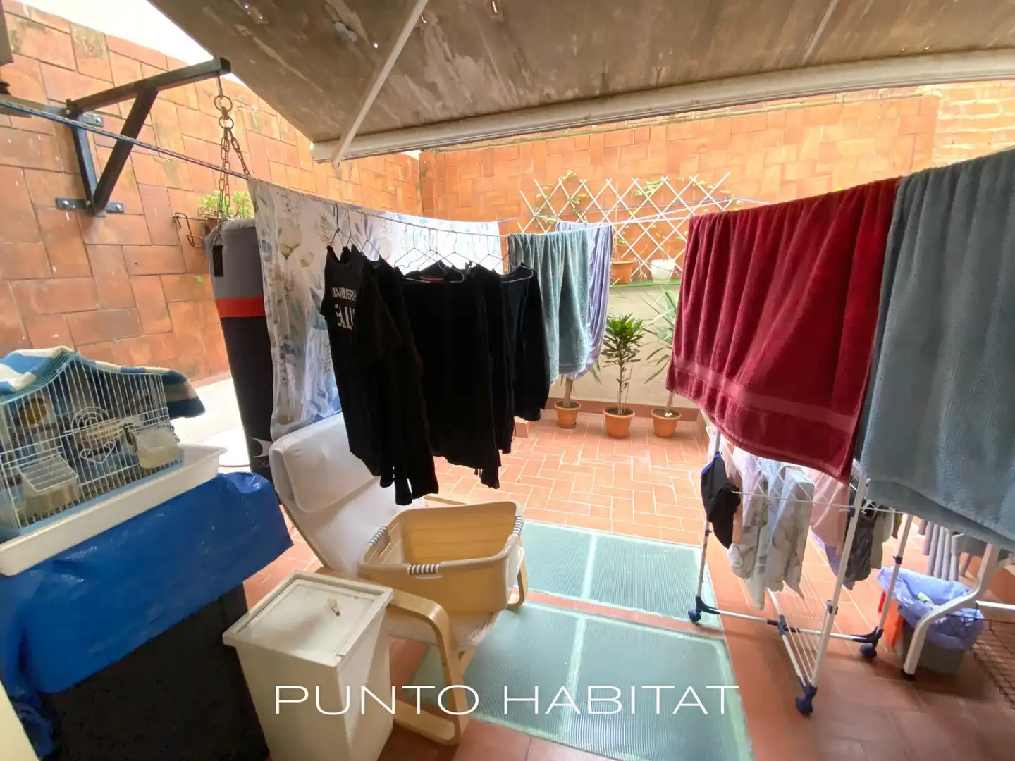 Außenansicht von Wohnung zum Verkauf in Barcelona mit Klimaanlage, Parkett und Terrasse