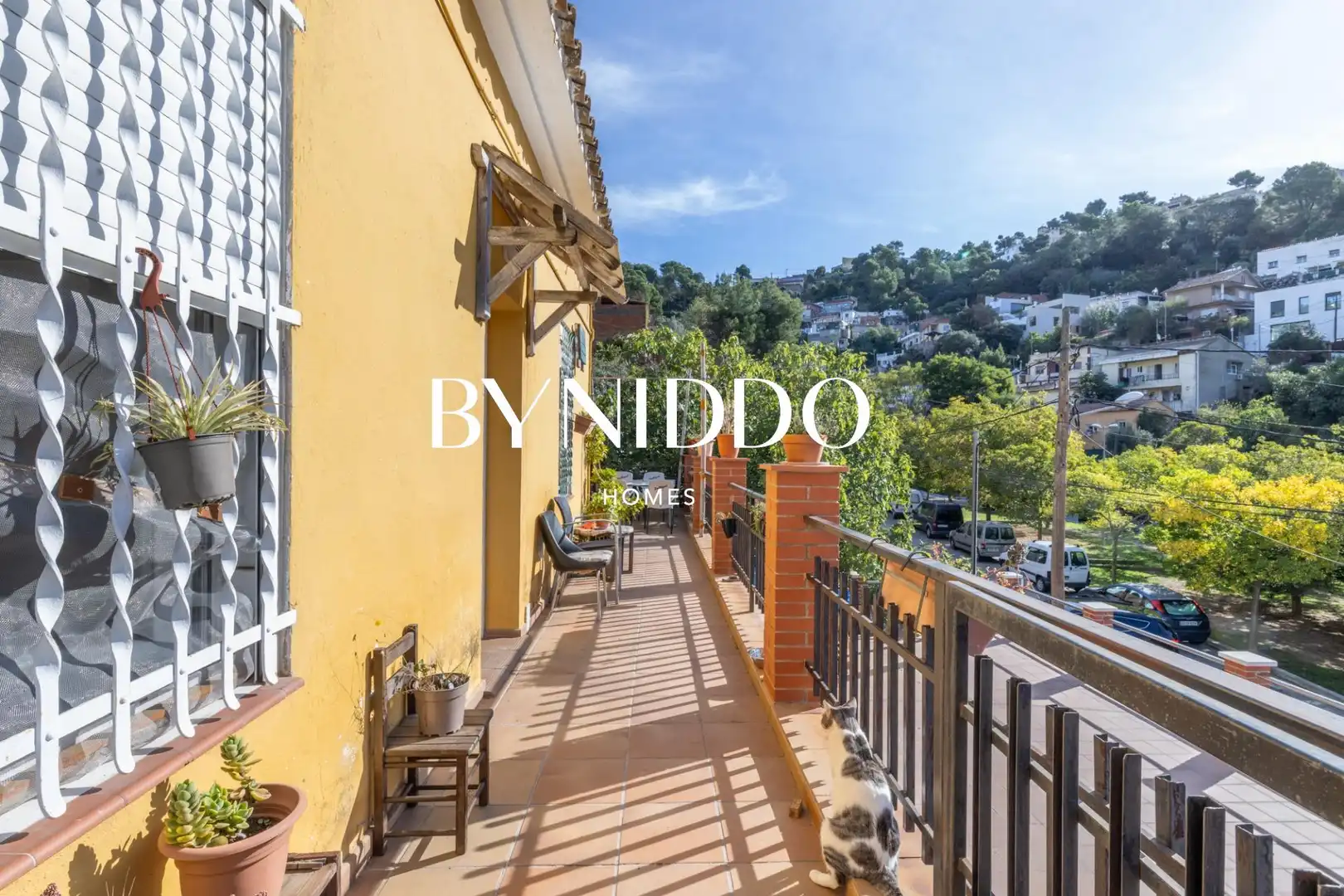 Exterior view of Houses for sale in Sant Cugat del Vallès  with Heating, Private garden and Terrace