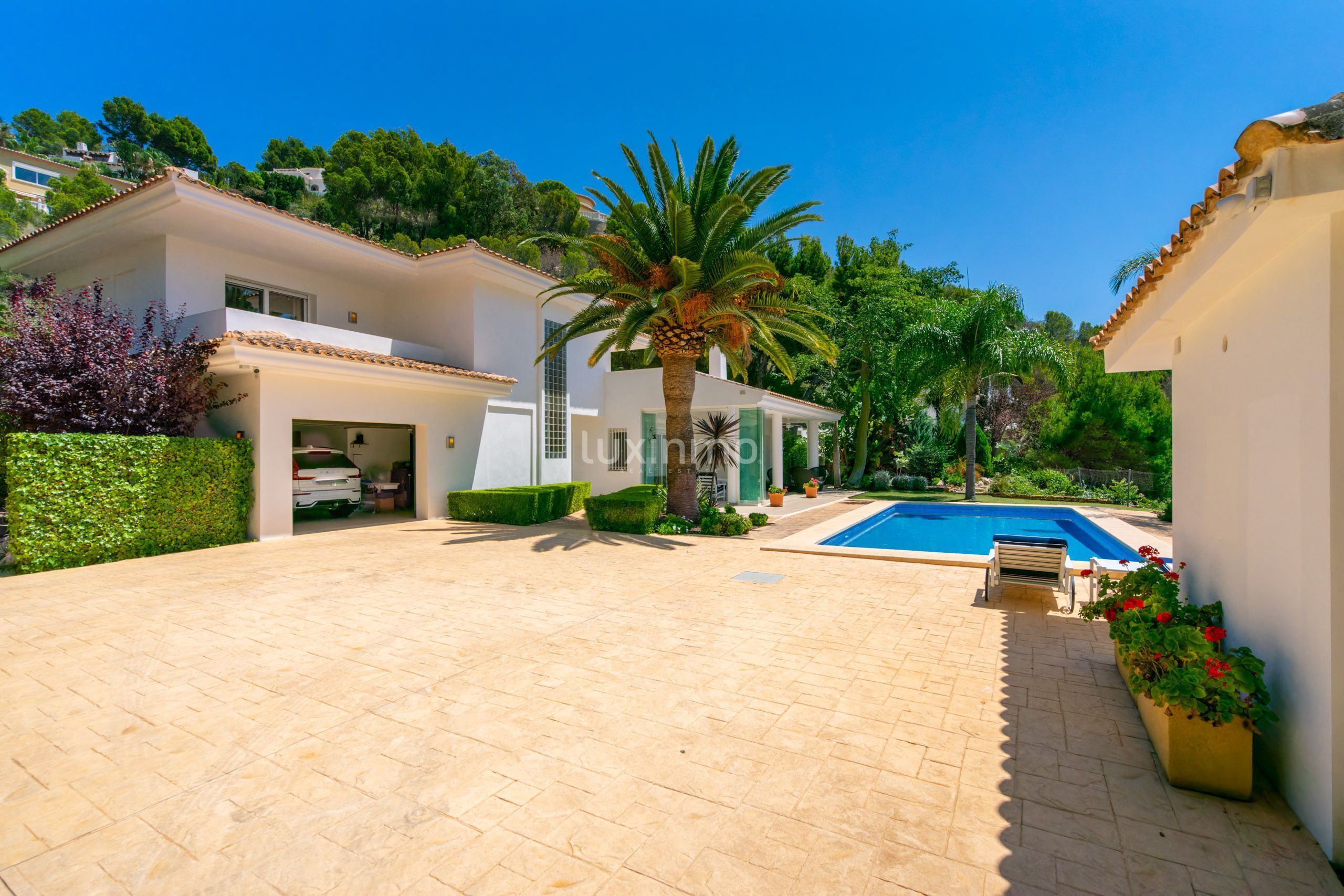 Vista exterior de Casa o xalet en venda en Altea amb Aire condicionat, Calefacció i Terrassa