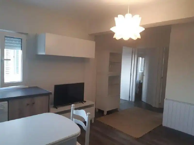 Sala d'estar de Pis de lloguer en Santander amb Calefacció, Jardí privat i Parquet